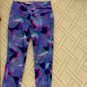 All in motion multi color leggings, RARE